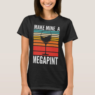Camiseta Hacer de la mía una mega pintura graciosa Beber vi
