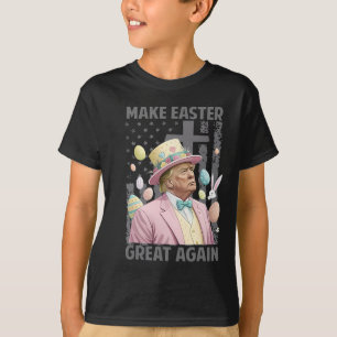 Camiseta Hacer de la Pascua una vez más divertida a Trump
