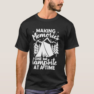 Camiseta Hacer De Los Recuerdos Un Campamento A La Vez Cami