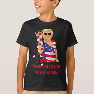 Camiseta Hacer de San Valentín un lugar nuevo divertido par