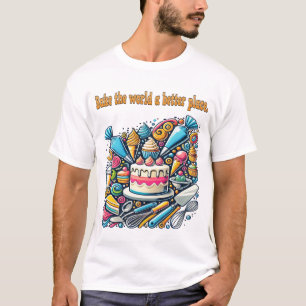 Camiseta Hacer del mundo un lugar mejor: Diseñador de paste
