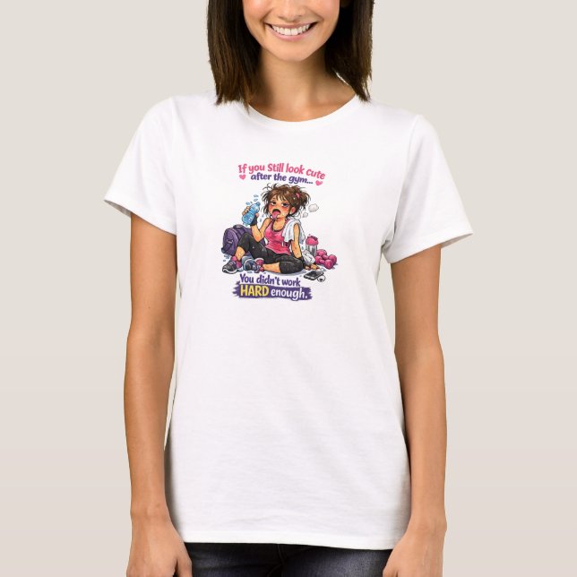 Camiseta hacer ejercicio (Anverso)