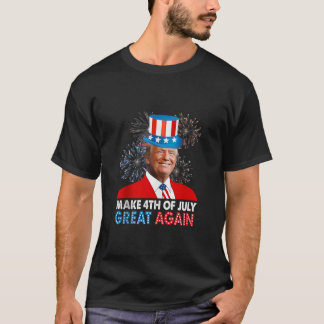 Camiseta Hacer El 4 De Julio Grande De Nuevo Patriótico Est
