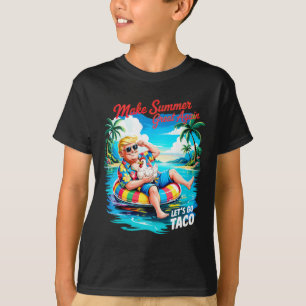 Camiseta Hacer el verano grande de nuevo divertido presiden