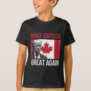 Camiseta Hacer grande a Canadá otra vez divertido a Trump B