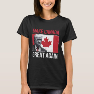 Camiseta Hacer grande a Canadá otra vez divertido a Trump B