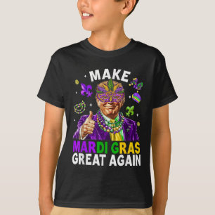 Camiseta Hacer grande al Mardi Gras de nuevo Trump