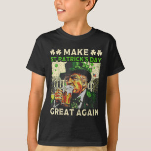 Camiseta Hacer grande de nuevo el Día de San Patricio, dive