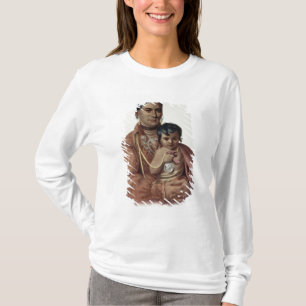 Camiseta Hacer-Hon-Va, una mujer de Osage