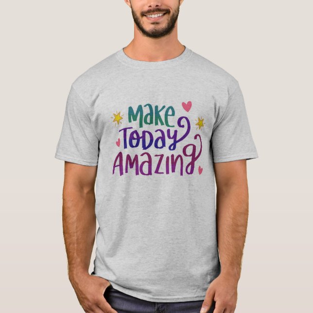 Camiseta Hacer hoy una cita asombrosa (Anverso)