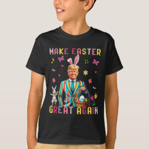 Camiseta Hacer la Pascua Grande De Nuevo Trump Divertido Co