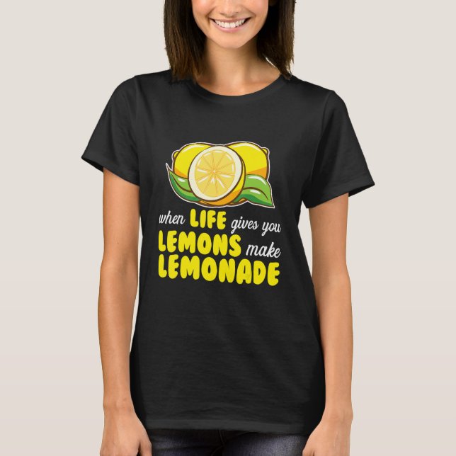 Camiseta Hacer Lemonade Juice Stand Lemonade (Anverso)