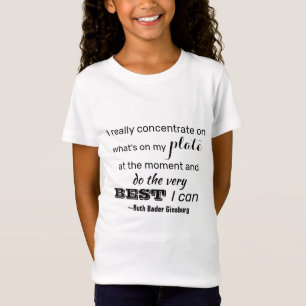 Camiseta Hacer Lo Mejor Que Pueda RBG Cita Inspiradora