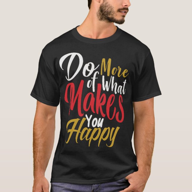 Camiseta Hacer más (Anverso)