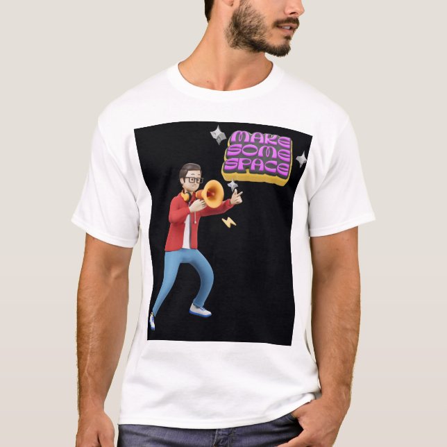 CAMISETA HACER MÁS ESPACIO (Anverso)