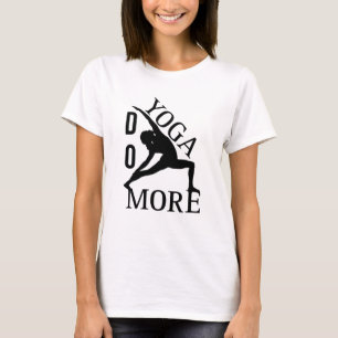 Camiseta Hacer más yoga