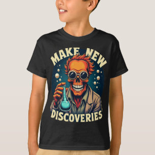 Camiseta Hacer nuevos descubrimientos - Arte De Calavera Ci