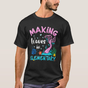 Camiseta Hacer Ondas En La Sirenita Elemental De Vuelta A L