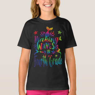Camiseta Hacer Ondas En Sirenita De Cuarto Grado