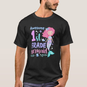 Camiseta Hacer Ondas En Sirenita De Primer Grado De Vuelta