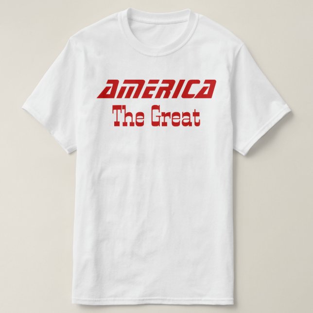 Camiseta Hacer que América sea grande (Diseño del anverso)