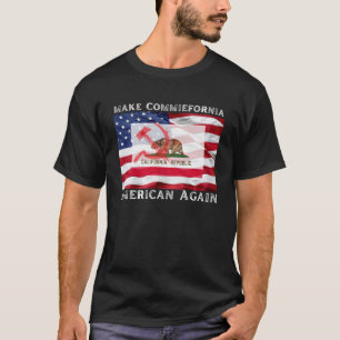 Camiseta Hacer que commiefornia norteamericana de nuevo par