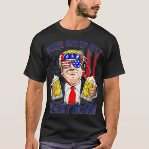 Camiseta Hacer que el 4 de julio sea grande otra vez divert
