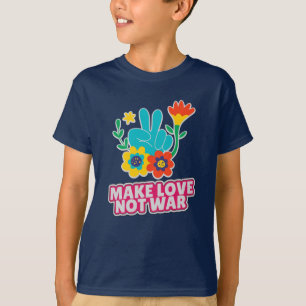 Camiseta Hacer que el amor no sea la guerra