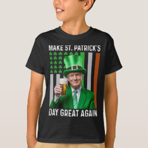 Camiseta Hacer que el Día de San Patricio sea grande otra v