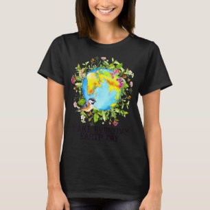 Camiseta Hacer que el planeta del Día de la Tierra sea coti