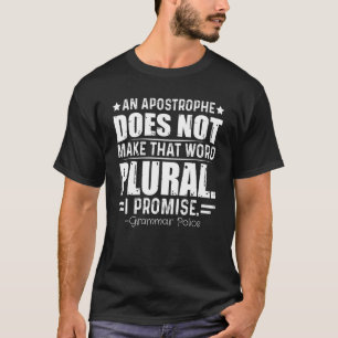 Camiseta Hacer Que El Profesor De Inglés De La Policía De G