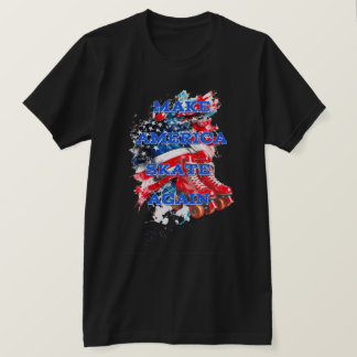 Camiseta Hacer que Estados Unidos patine de nuevo con bande