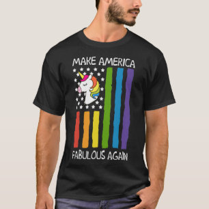 Camiseta Hacer que Estados Unidos sea fabuloso de nuevo cam
