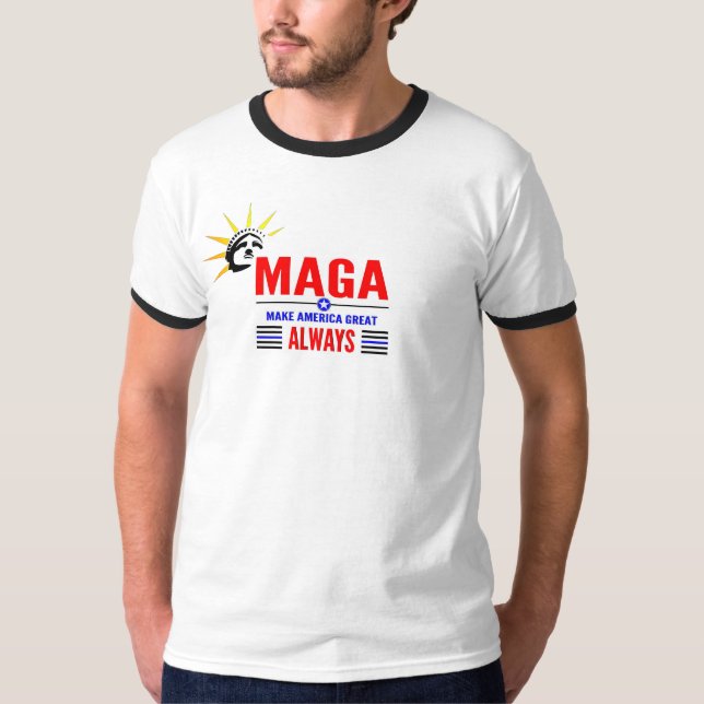 Camiseta Hacer que Estados Unidos sea grande siempre - Cami (Anverso)