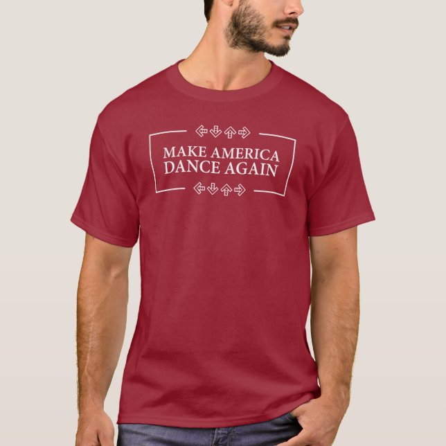Camiseta Hacer que Estados Unidos vuelva a bailar (Anverso)