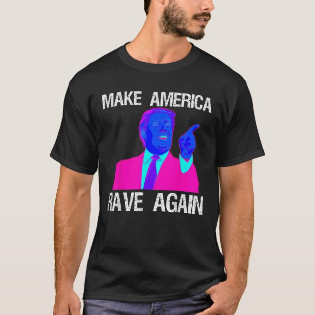 Camiseta Hacer que Estados Unidos vuelva a correr divertida (Anverso)