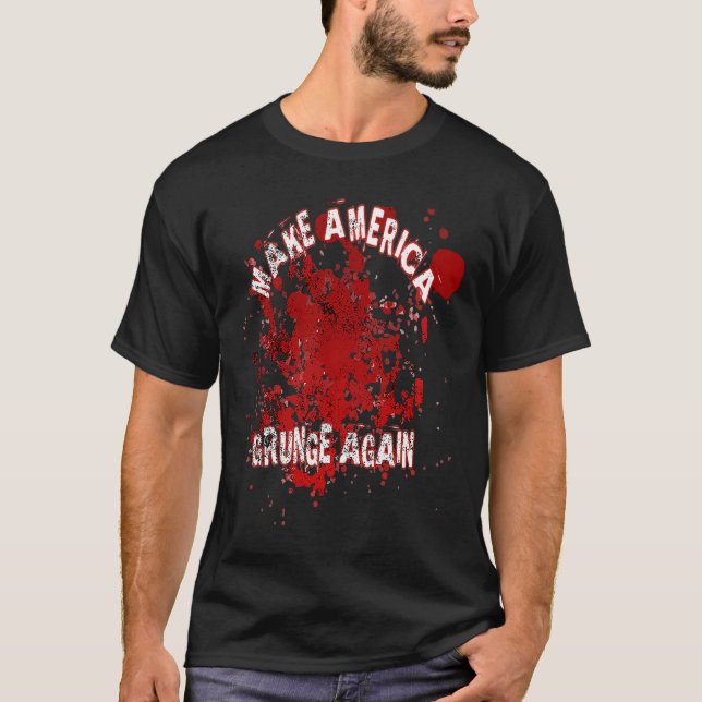 Camiseta Hacer que Estados Unidos vuelva a desgarrar la roc (Anverso)
