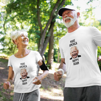 Camiseta Hacer que Estados Unidos vuelva a ser feliz