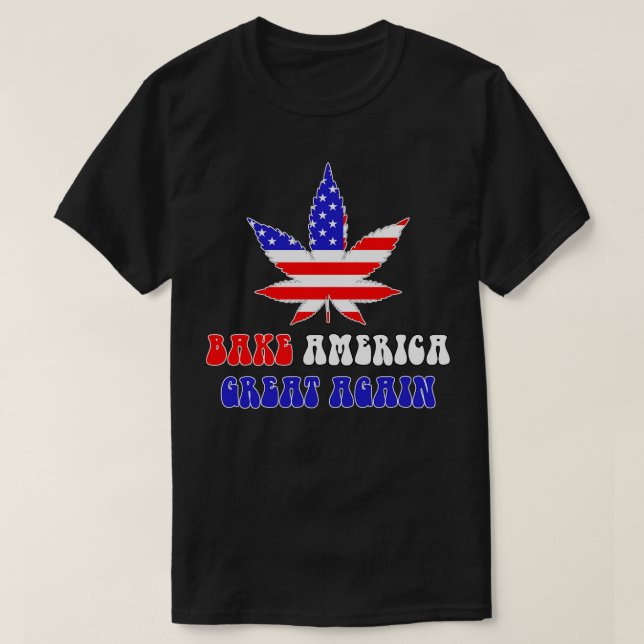 Camiseta Hacer que Estados Unidos vuelva a ser grande (Diseño del anverso)