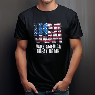 Camiseta Hacer que Estados Unidos vuelva a ser grande
