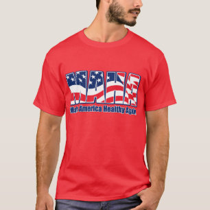 Camiseta Hacer que Estados Unidos vuelva a ser saludable