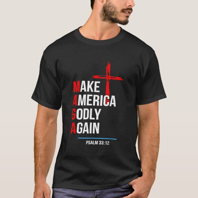 Camiseta Hacer que Estados Unidos vuelva a ser una Maga de  (Anverso)