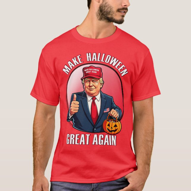 Camiseta Hacer que Halloween vuelva a ser grande (Anverso)