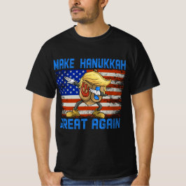 Camiseta Hacer que Hanukkah sea grande de nuevo Chanukah di