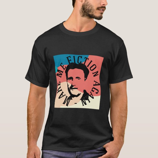 Camiseta Hacer que la ficción oral vuelva a ser esencial (Anverso)
