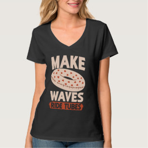 Camiseta Hacer que las olas pasen por el río Tubes