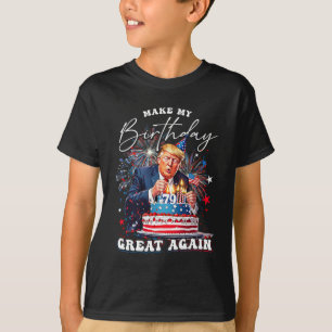 Camiseta Hacer que mi cumpleaños sea grande de nuevo3
