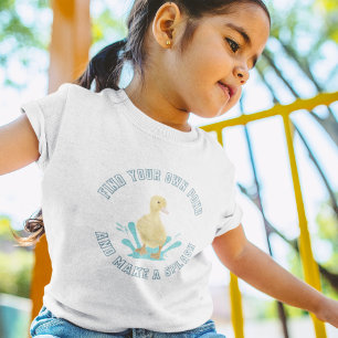 Camiseta Hacer Que Un Splash Cute Ducky