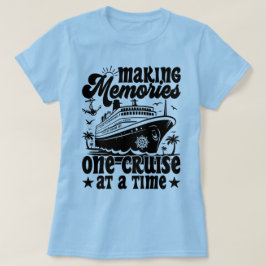 Camiseta Hacer Recuerdos un crucero de la familia
