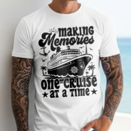Camiseta Hacer Recuerdos un crucero de la familia